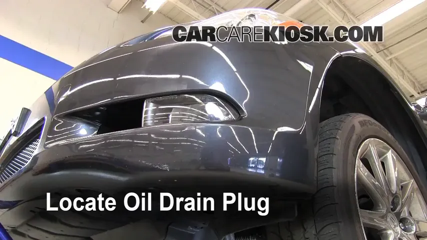 2007 Lexus GS350 3.5L V6 Oil Change Oil and Oil Filter
